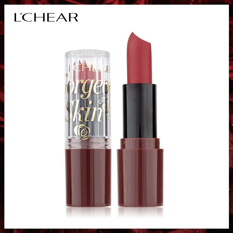 L'CHEAR GORGEOUS SKIN VELVETY LIPSTICK (12 SHADES)